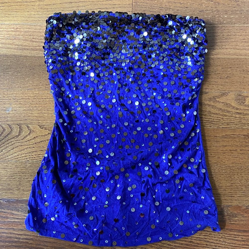 Sequin Tube Top